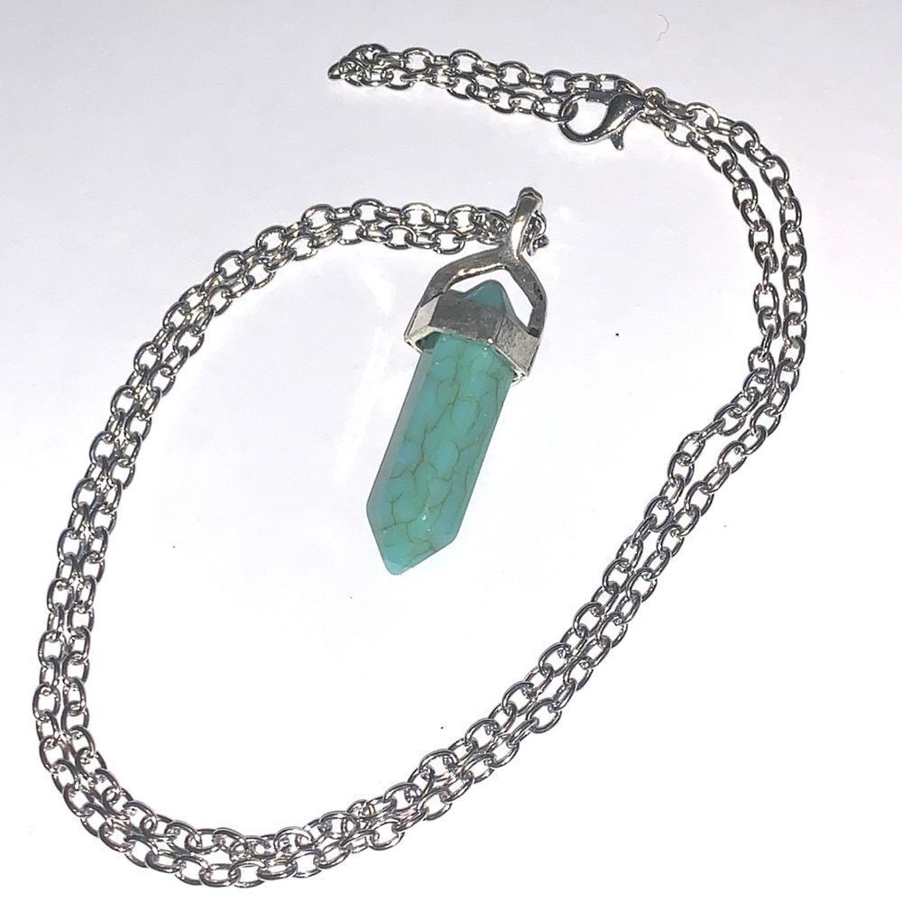 Turquoise Style Stone Popular Necklace (T2)